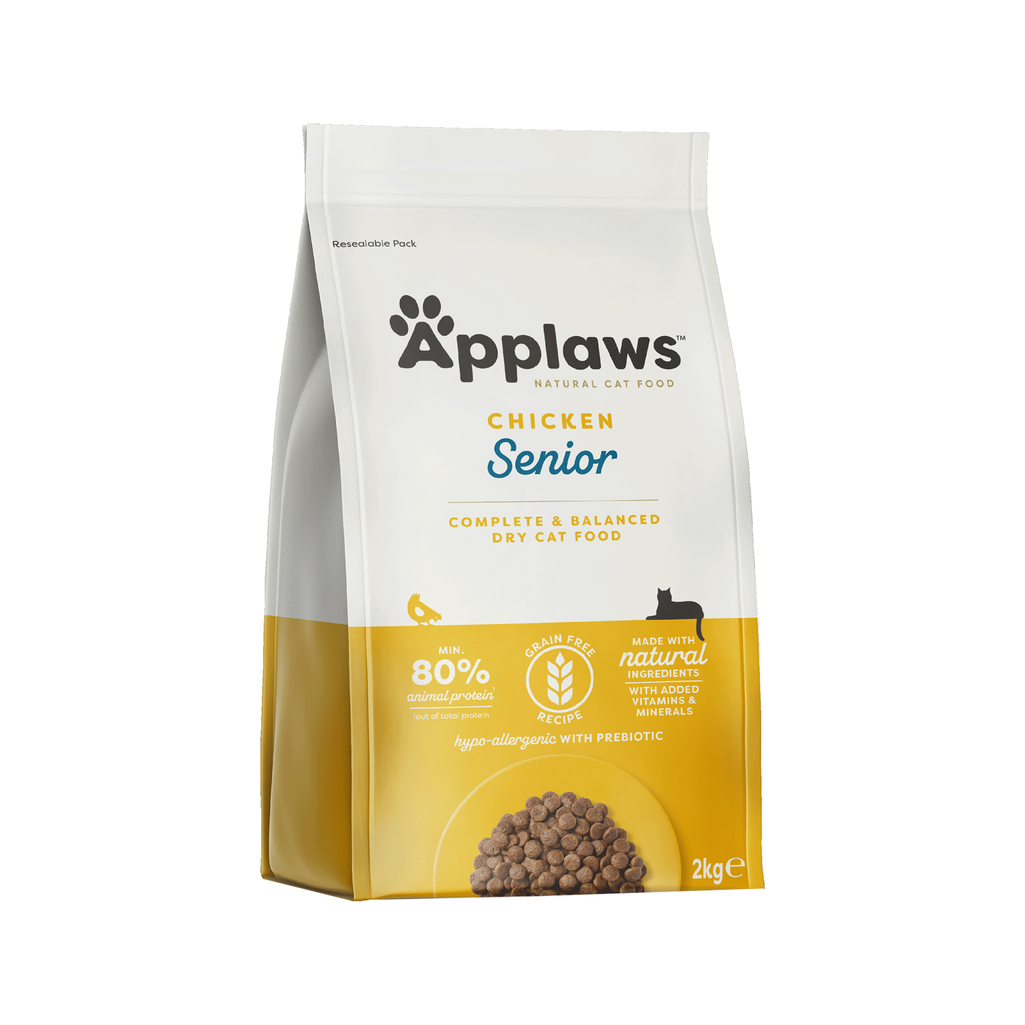 Applaws Senior Katzenfutter - Huhn - 2 kg