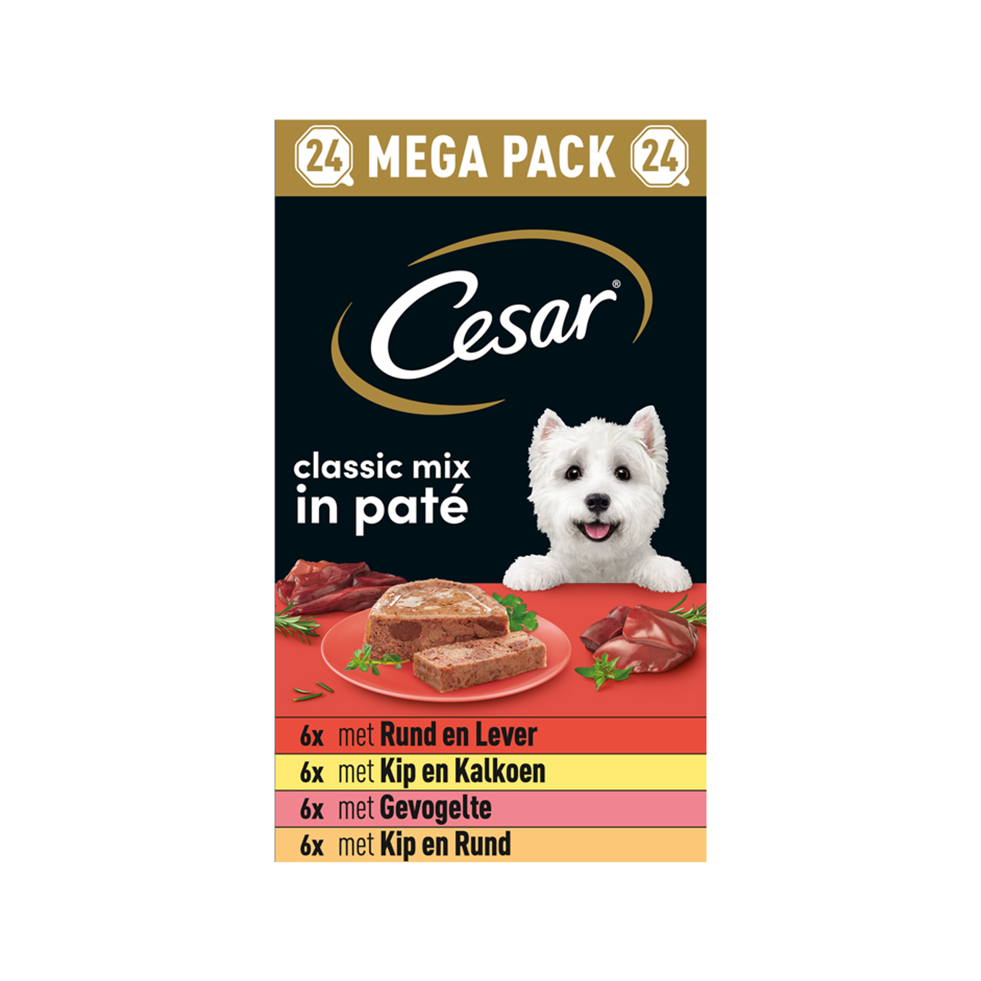 Cesar Classic In Pastete - Multipack - 24 X 150 G