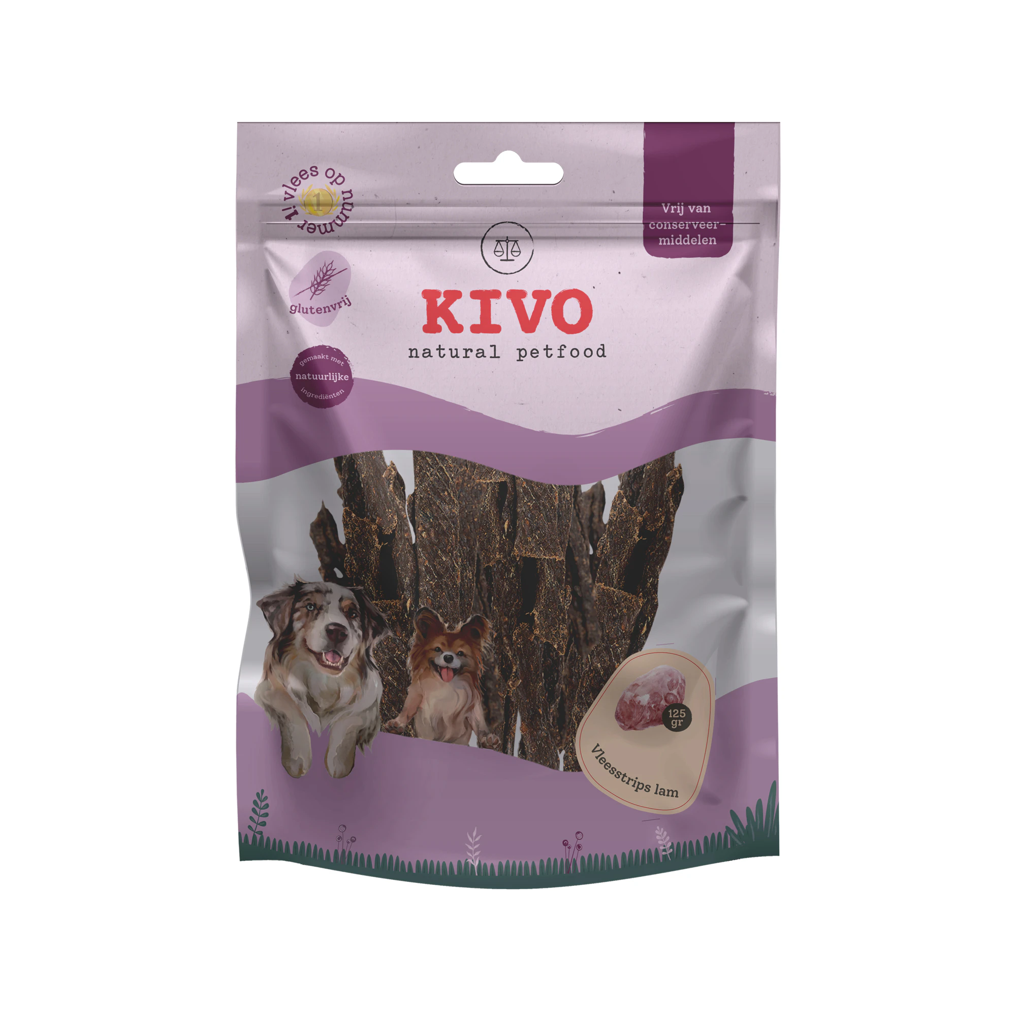 Kivo Lanières de Viande Agneau - 125 g
