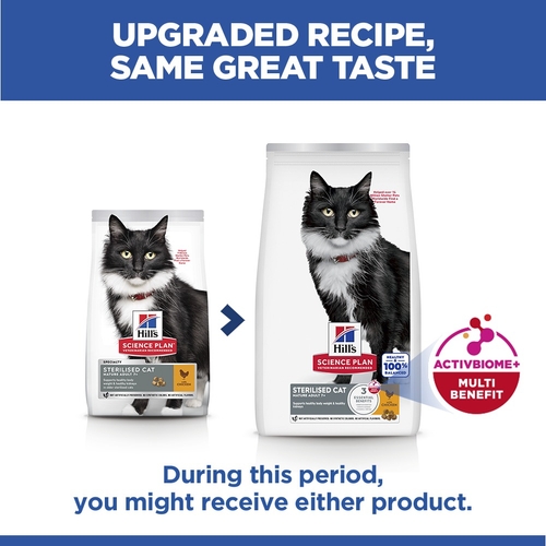 Hill's Science Plan - Feline Mature Adult - Sterilised - Chicken