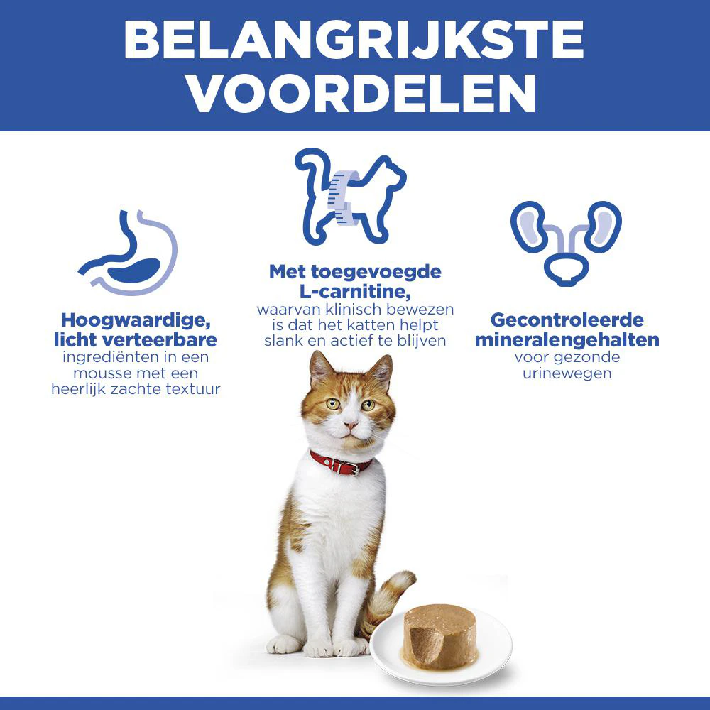 Hill's Science Plan Feline Sterilised Adult Premium Mousse - Kip