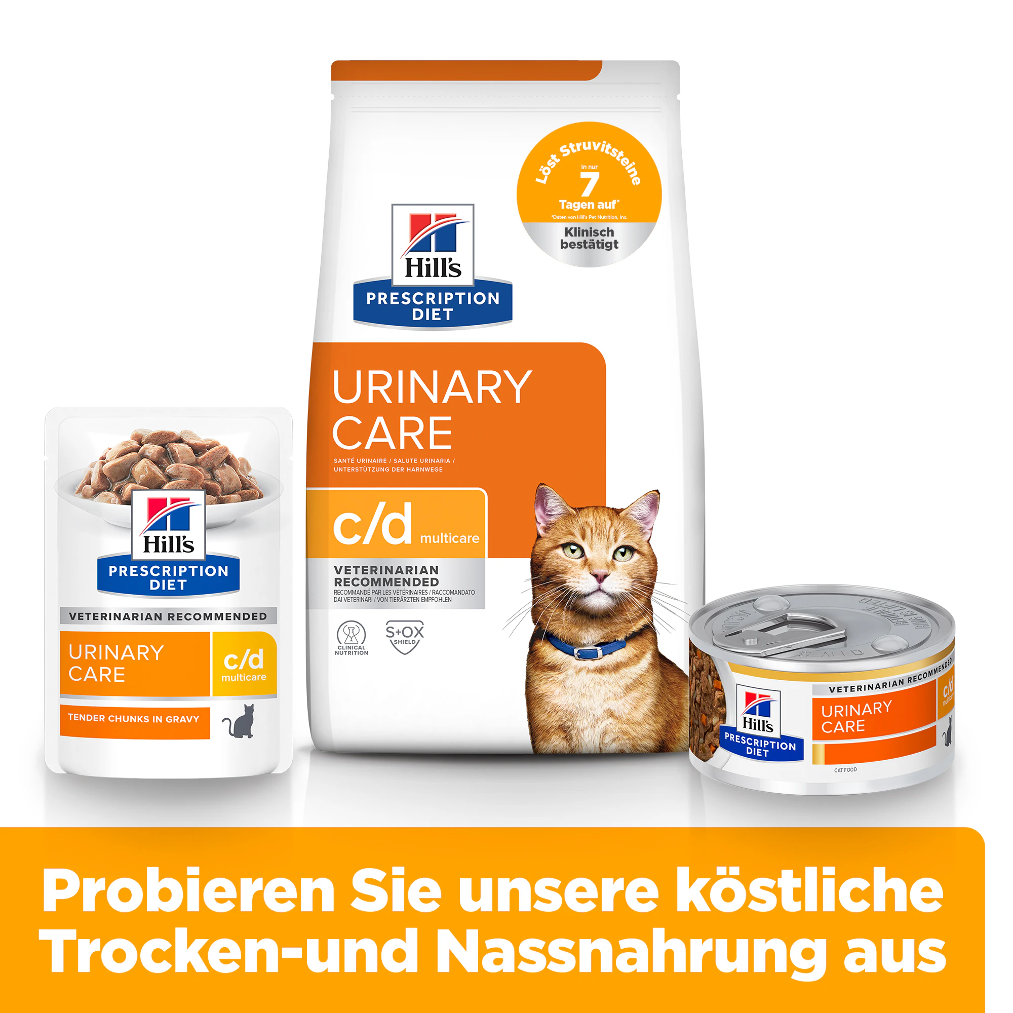 Hill's Prescription Diet c/d Multicare Katzenfutter - Frischebeutel