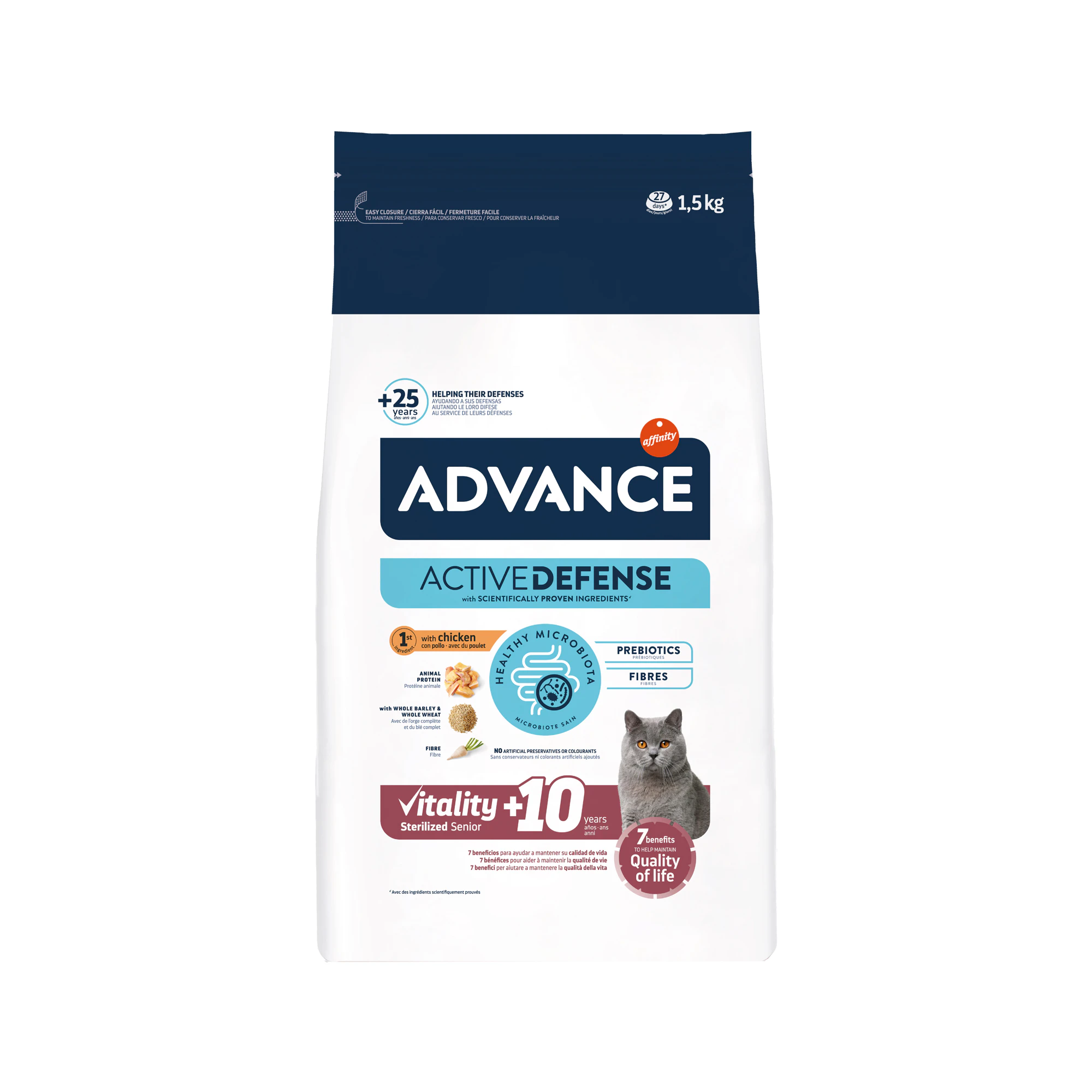 Affinity Advance Vitality Sterilized Senior +10 - Katze