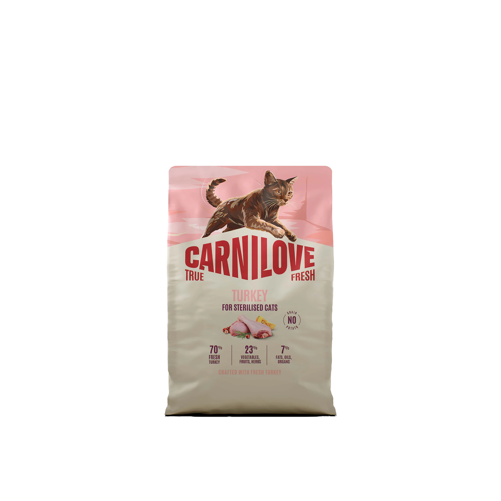 Carnilove True Fresh Sterilised - Kalkoen - 2 x 2 kg