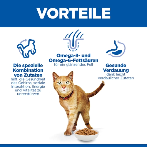 Hill's Science Plan Senior Vitality Katzenfutter