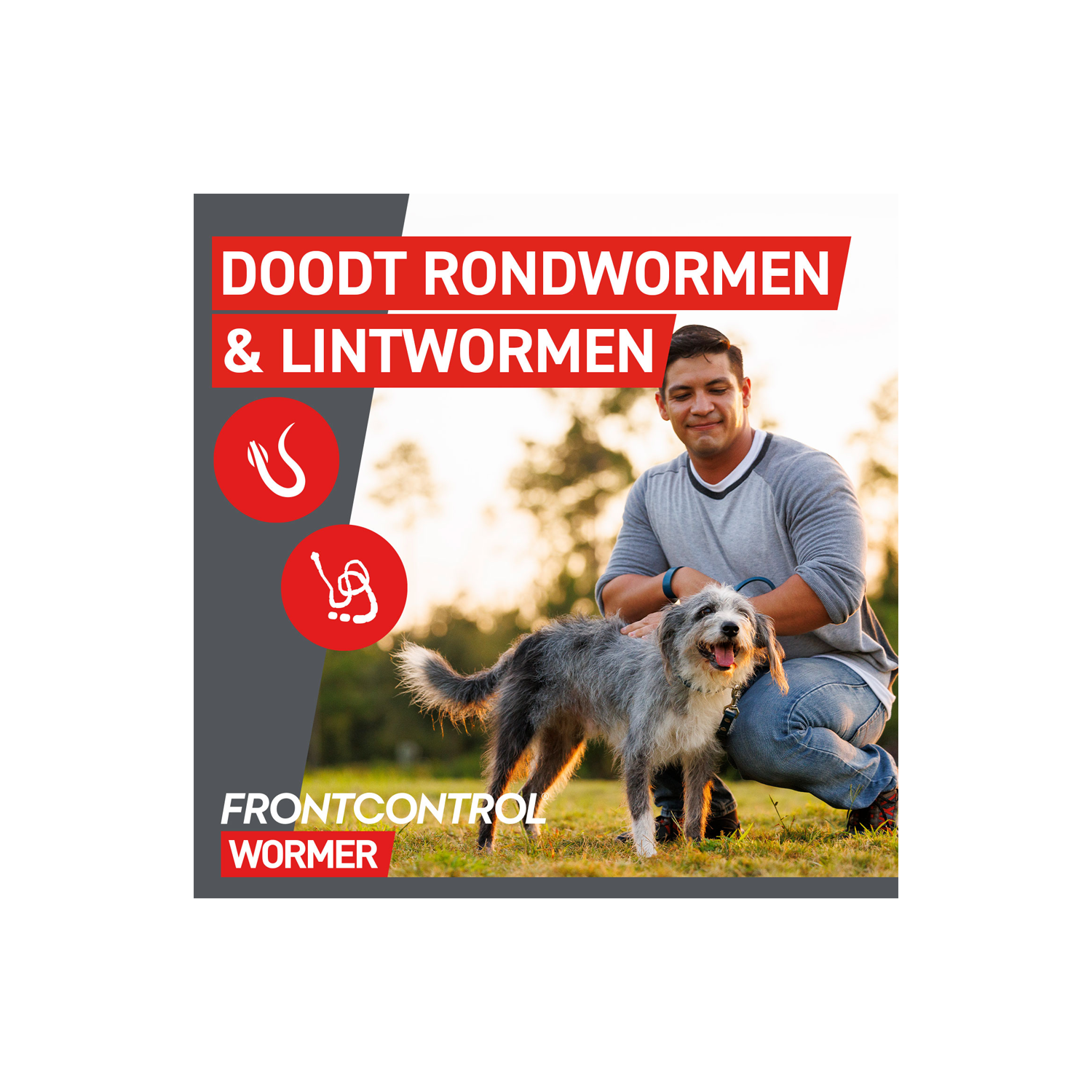 Frontcontrol Wormer Hond