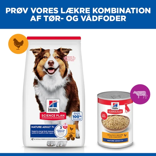 Hill's Science Plan - Medium - Mature Adult 7+ - Kylling