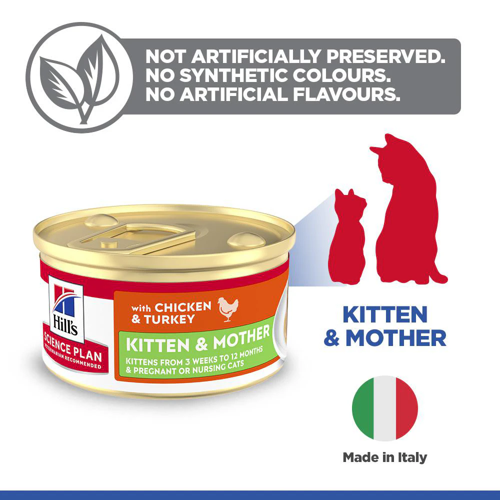 Hill's Science Plan Kitten & Mother Tender Mousse