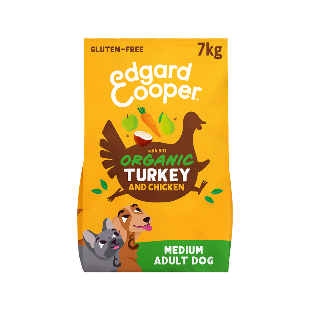 Edgard & Cooper Bio Adult - Truthahn & Huhn - 7 kg