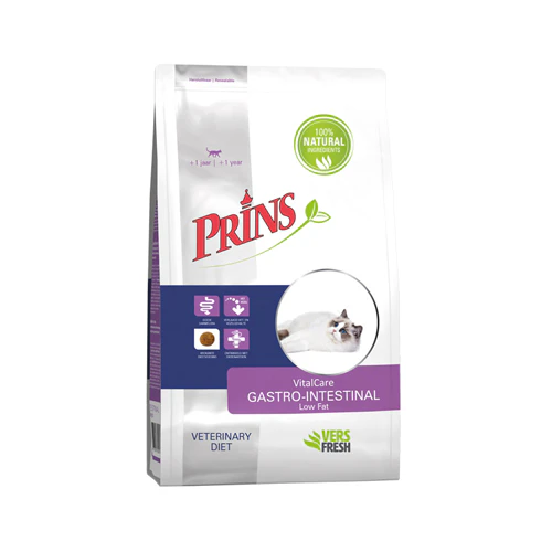 Prins VitalCare Veterinary Diet Gastro-Intestinal Low Fat - 2 x 5 kg