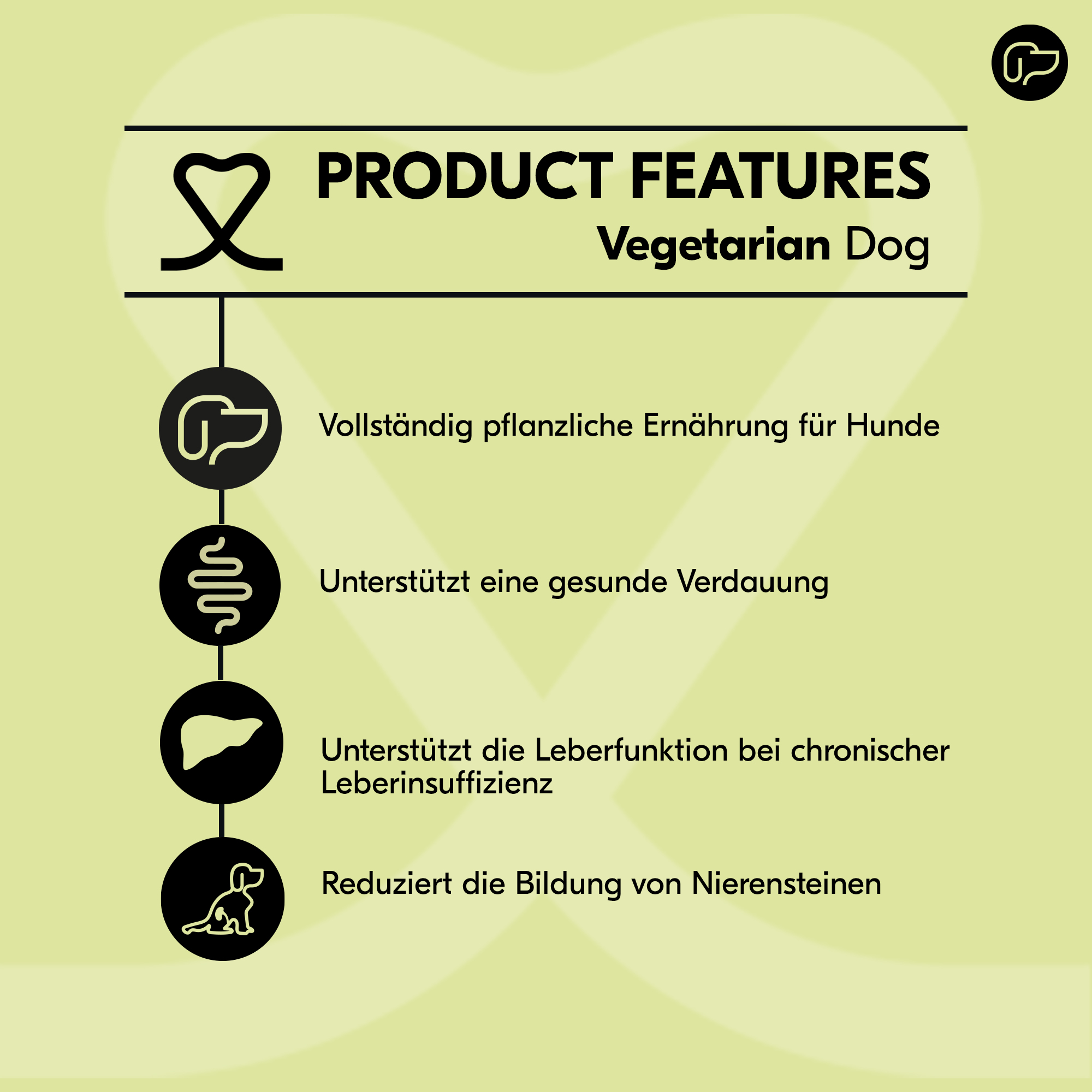 Vetality Vegetarian – Hundefutter