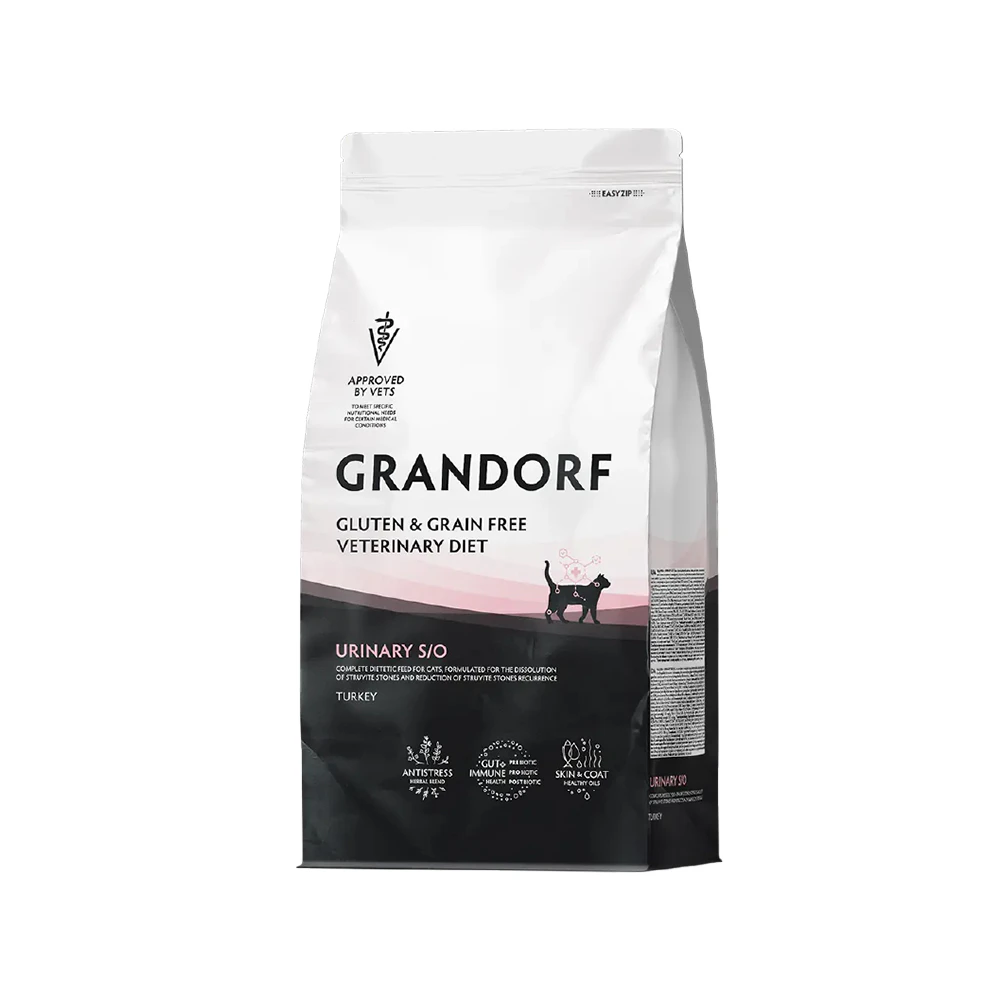 Grandorf Veterinary Diet Cat - Gluten & Grain Free - Urinary S/O
