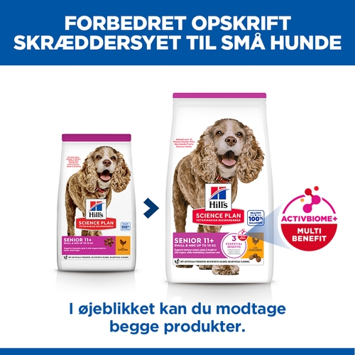 Hill's Science Plan Small & Mini - Senior 11+ - Kylling