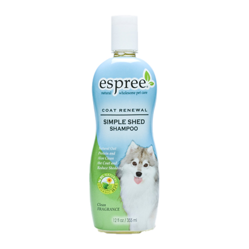 Simple shed outlet shampoo