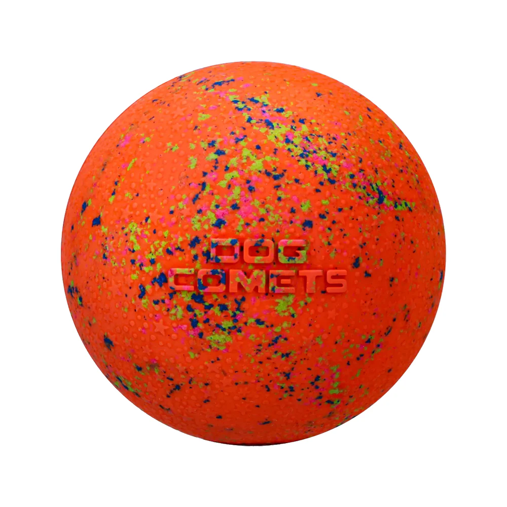 Dog Comets Ball Stardust - Oranje