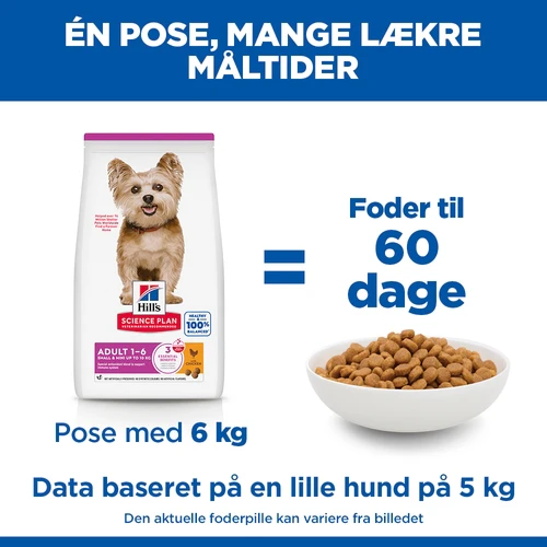 Hill's Science Plan Small & Mini - Adult - Kylling