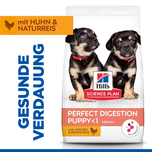 Hill's Science Plan Puppy Perfect Digestion Medium