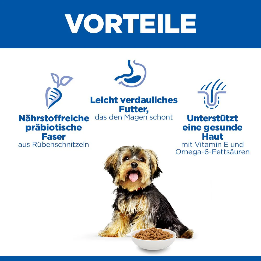 Hill's Science Plan Small & Mini - Sensitive Stomach & Skin Adult - Huhn