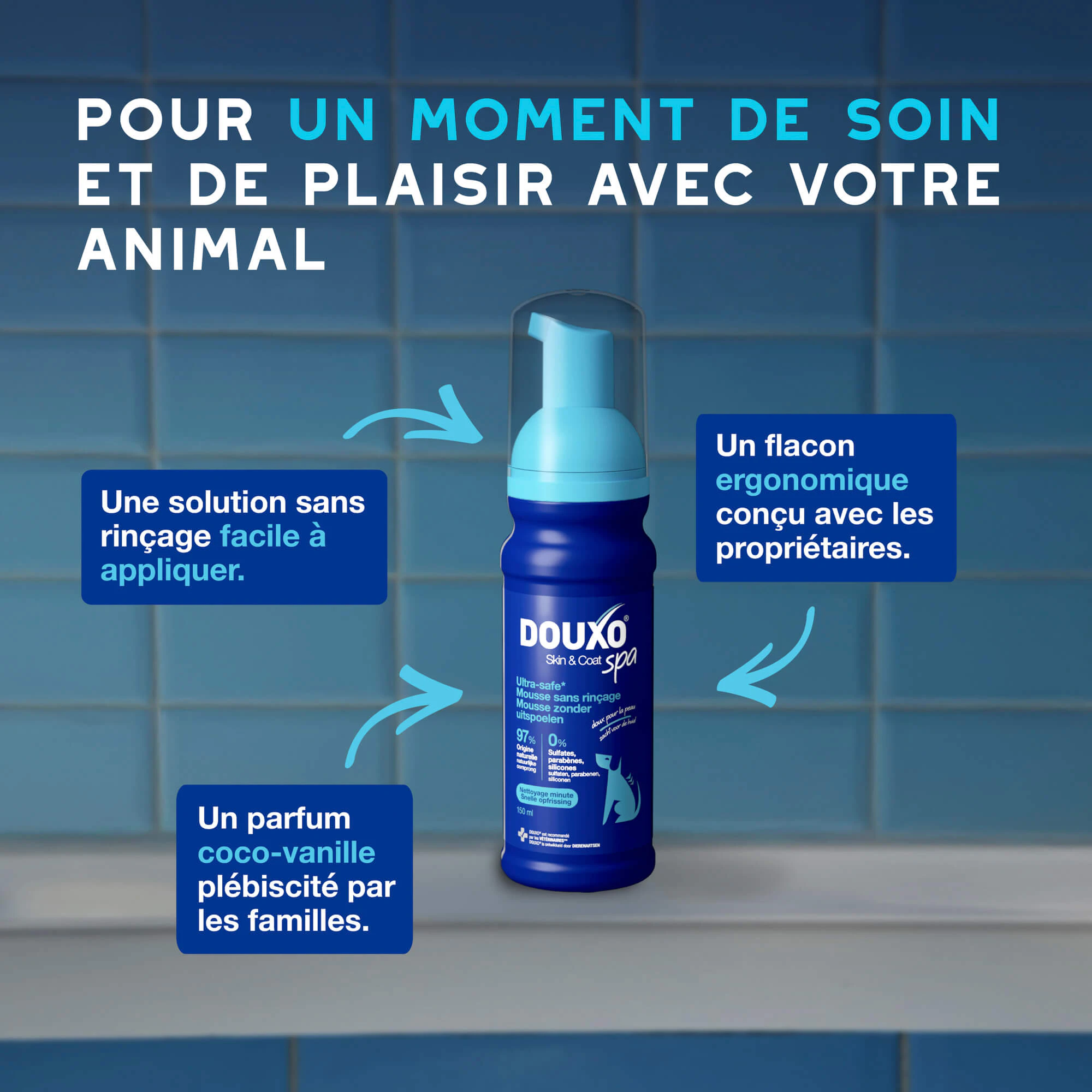 Douxo Spa Mousse pour Chien