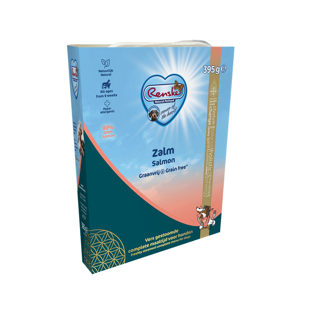 Renske Fresh Meat Grain-Free - Salmon - 10 x 395 g