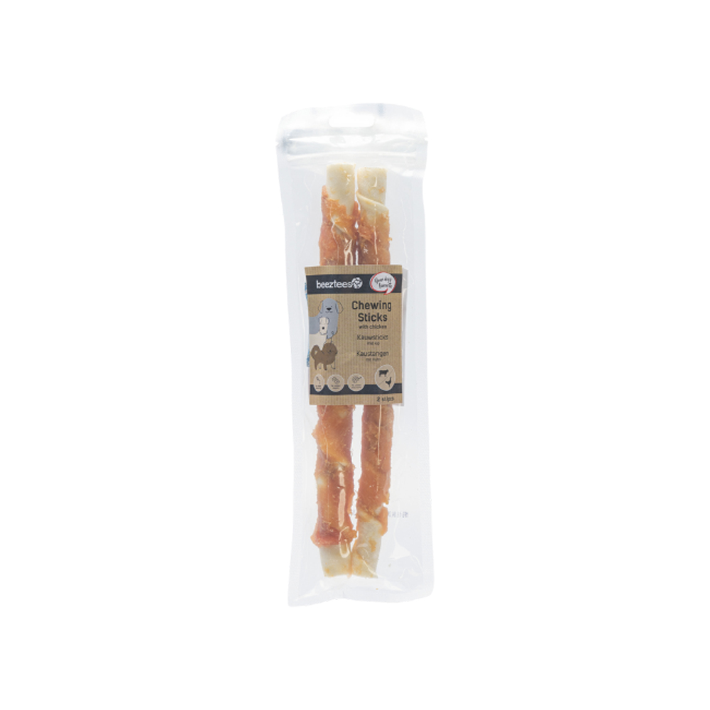 Beeztees Culinaire Kauwstick - 2 x 25 cm - Kip
