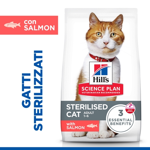 Hill's Science Plan Sterilised Cat - Adult - Salmone