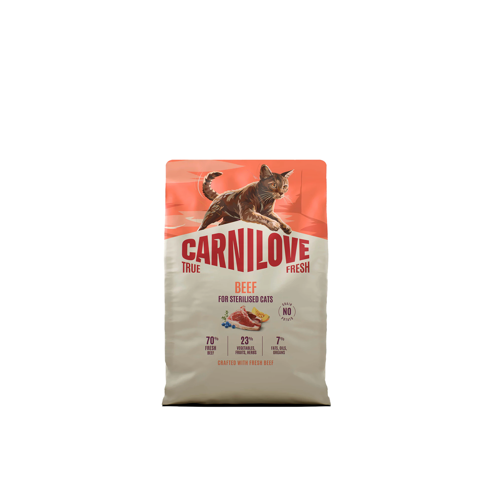 Carnilove True Fresh Sterilised - Rund - 2 x 2 kg