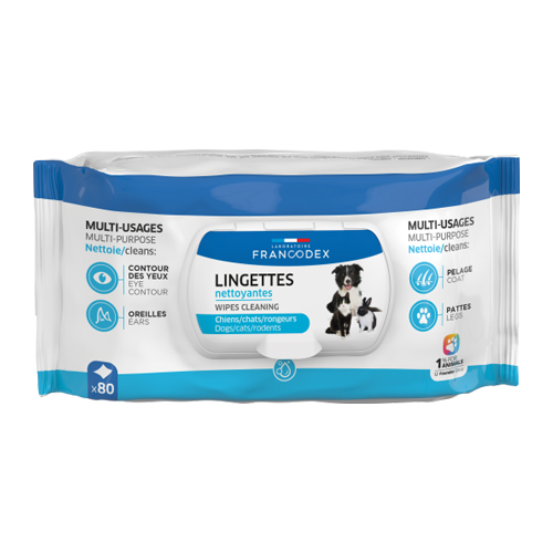 Francodex Multi Rengøringsservietter - 80 stk.