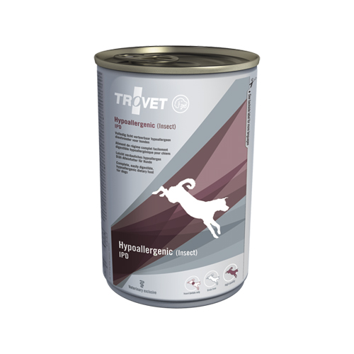 TROVET Hypoallergenic IPD (Insect) Hond - Blik