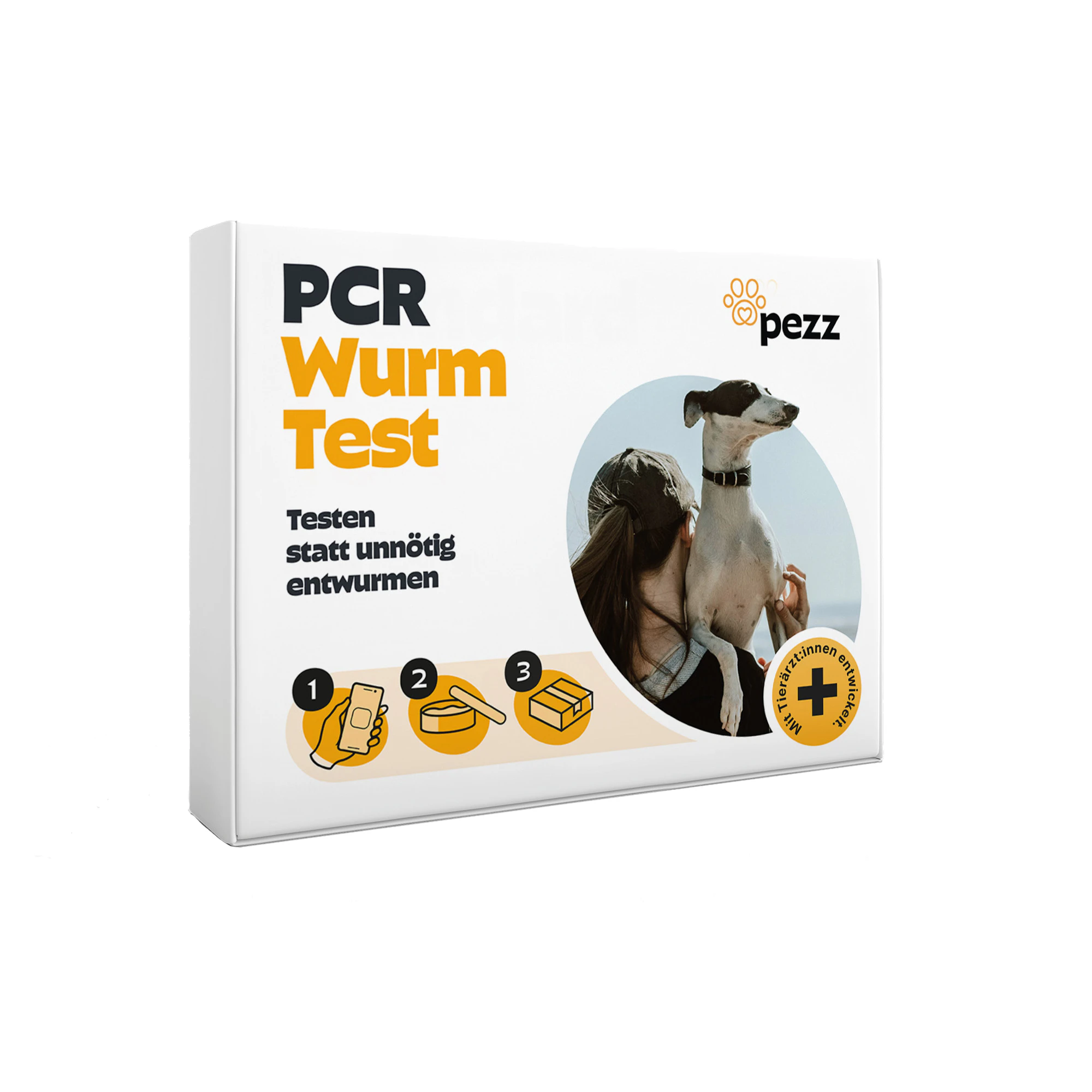 Pezz PCR Wurmtest Hund - 1 Stück