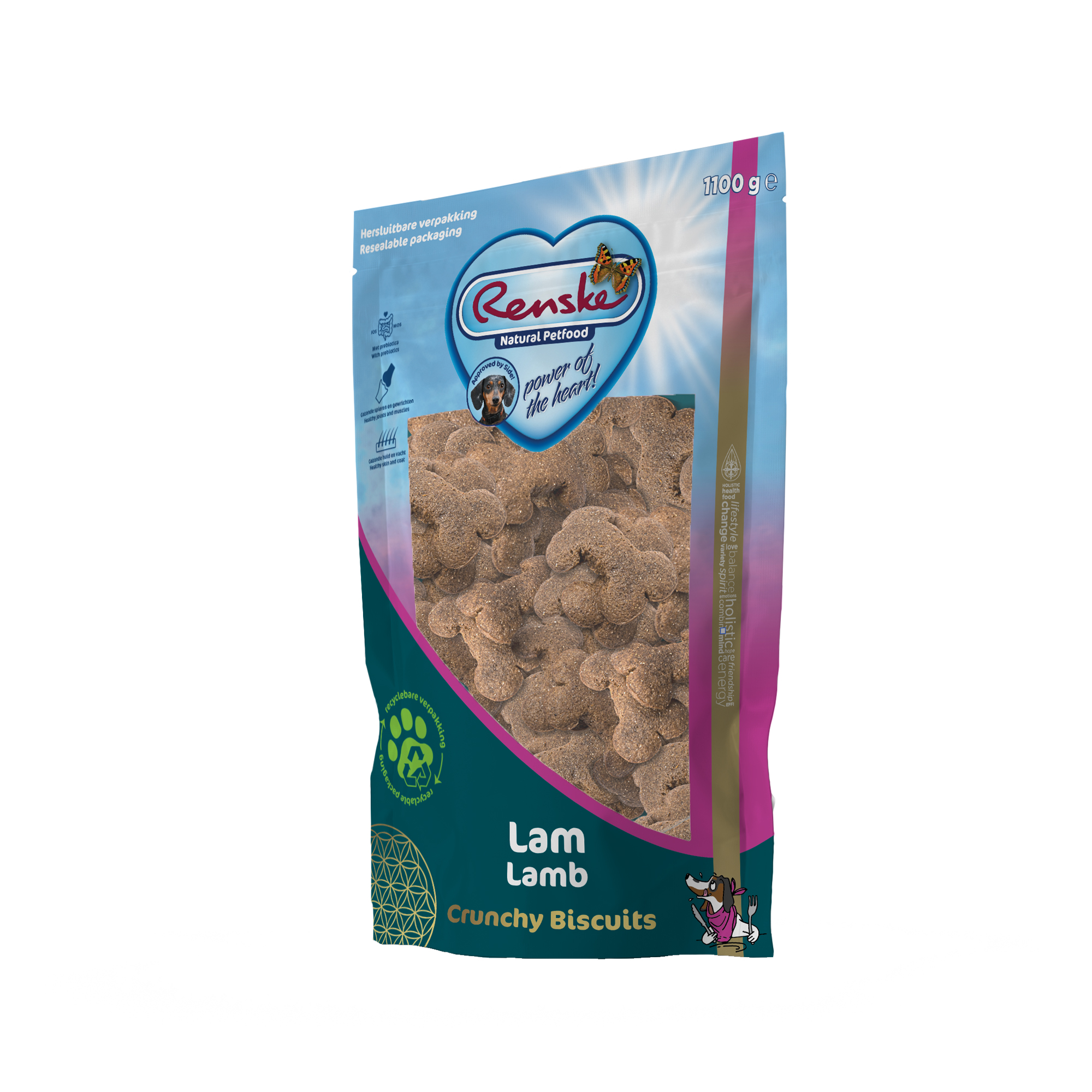 Renske Gesunde Belohnung Knusprig - Lammfleisch - 1100 g