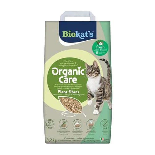 Biokat Organic Care Plant Fibres Fresh Kattegrus