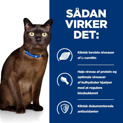 Hill's m/d Glucose / Weight Management - Receptpligtig diæt - Feline - Dåse