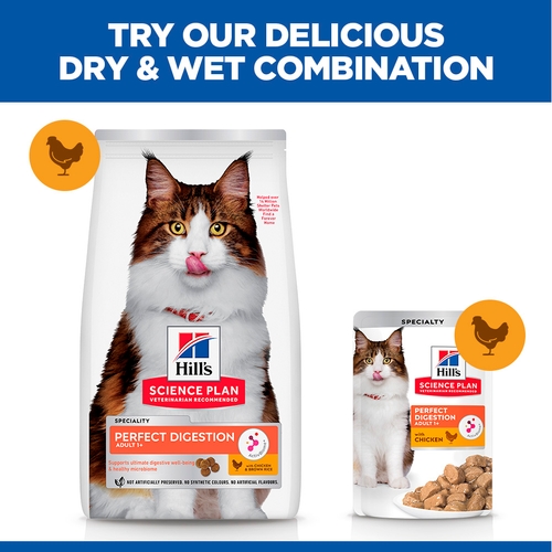 Hill's Science Plan Perfect Digestion - Adult 1+ - Chicken & Brown Rice