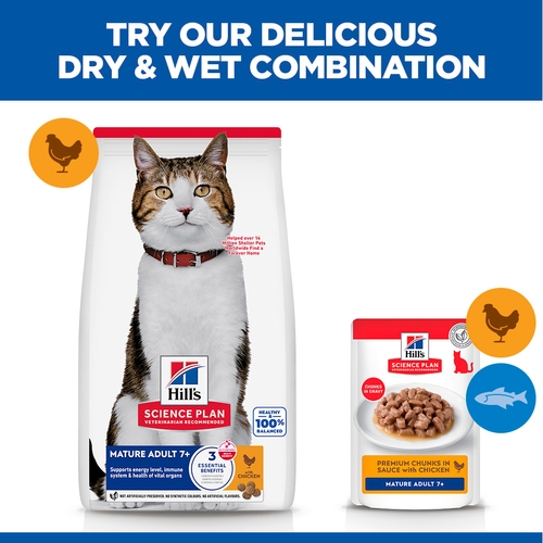 Hill's Science Plan Mature Adult 7+ - Chicken