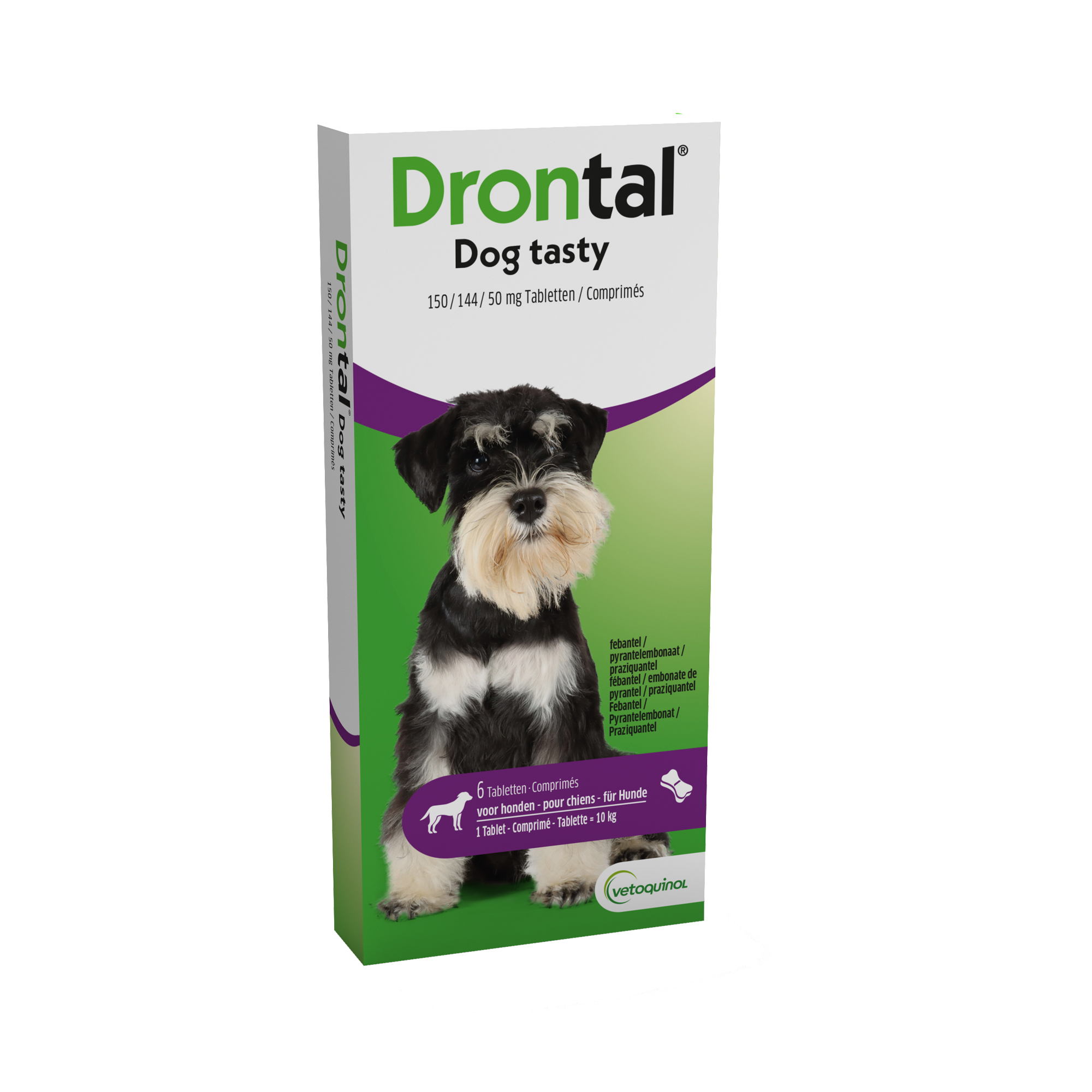 Drontal Dog Tasty - 6 Tabletten