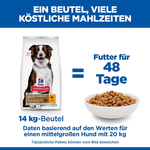 Hill's Science Plan Adult Healthy Mobility Medium Hundefutter