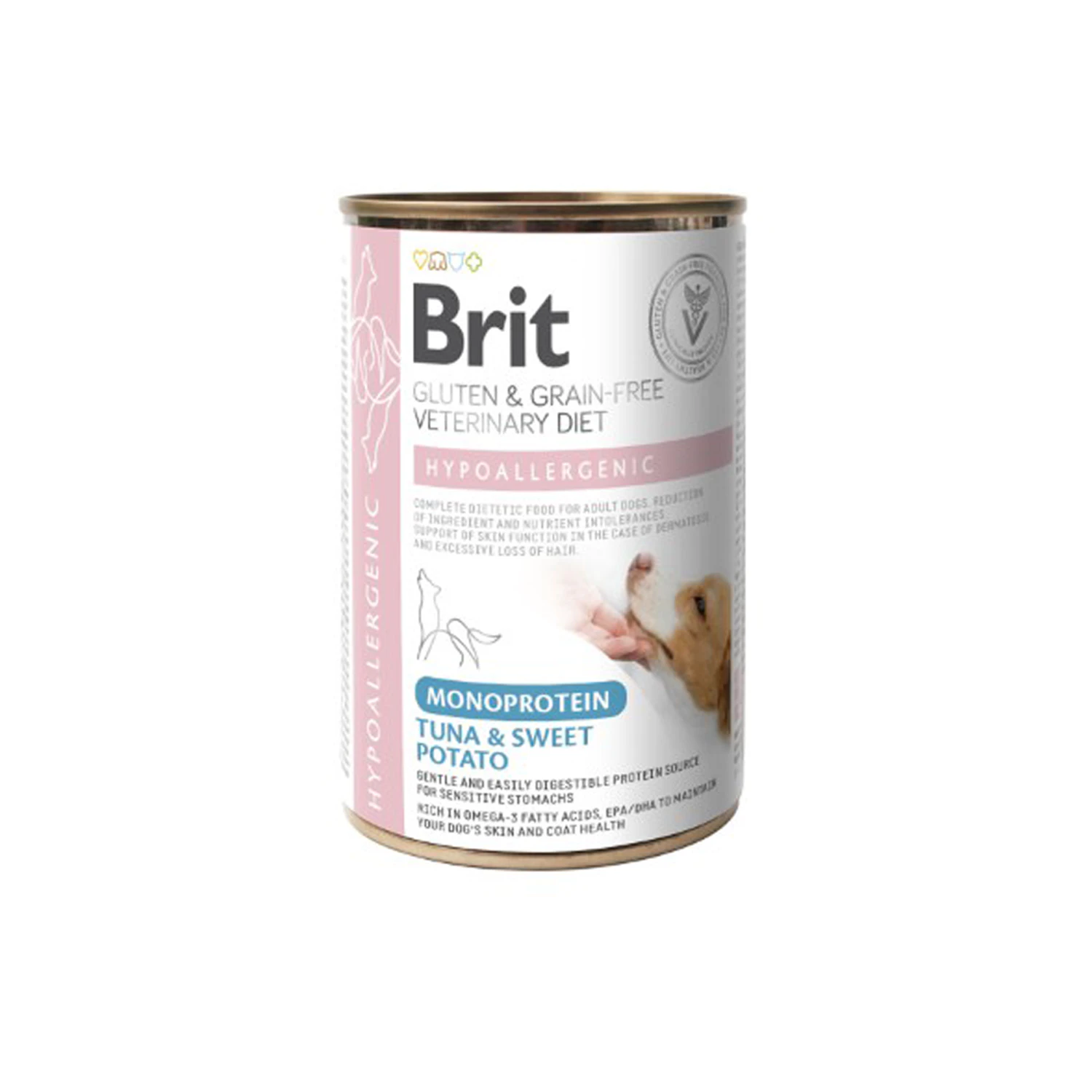 Brit Veterinary Diet Dog - Grain free - Hypoallergenic - Tonijn - Blik - 6 x 400 g