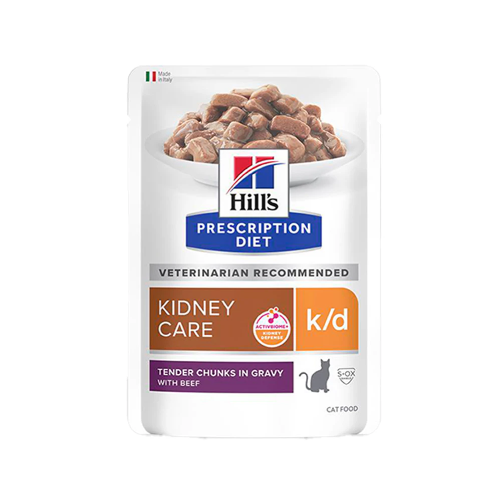 Hill's k/d Kidney Care - Prescription Diet - Feline - Meal Pouch