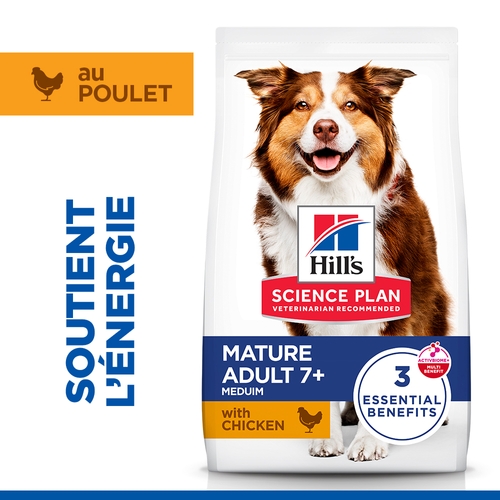 Hill's Science Plan - Medium - Mature Adult 7+ - Poulet