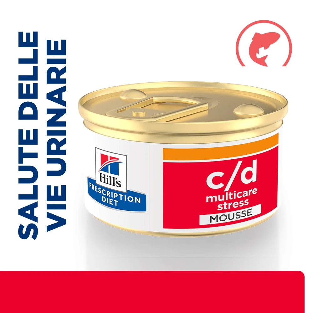Hill's c/d Multicare Stress - Prescription Diet - Gatto - Mousse