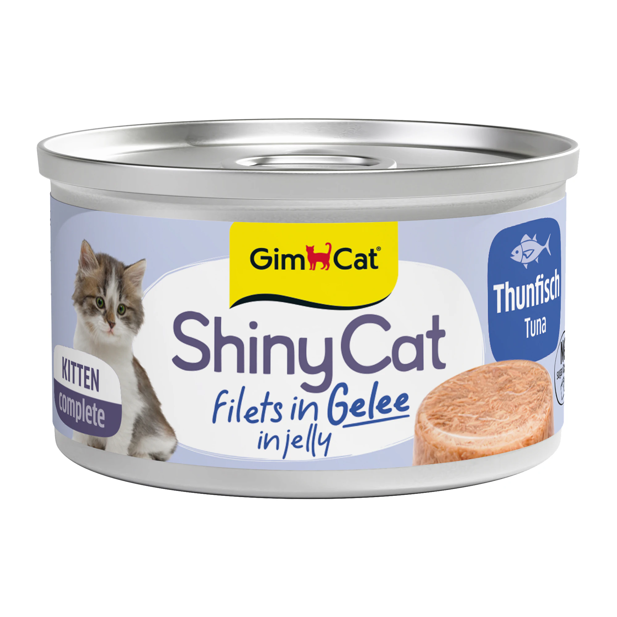 GimCat ShinyCat Kitten in Jelly - Tun - 24 x 70 g