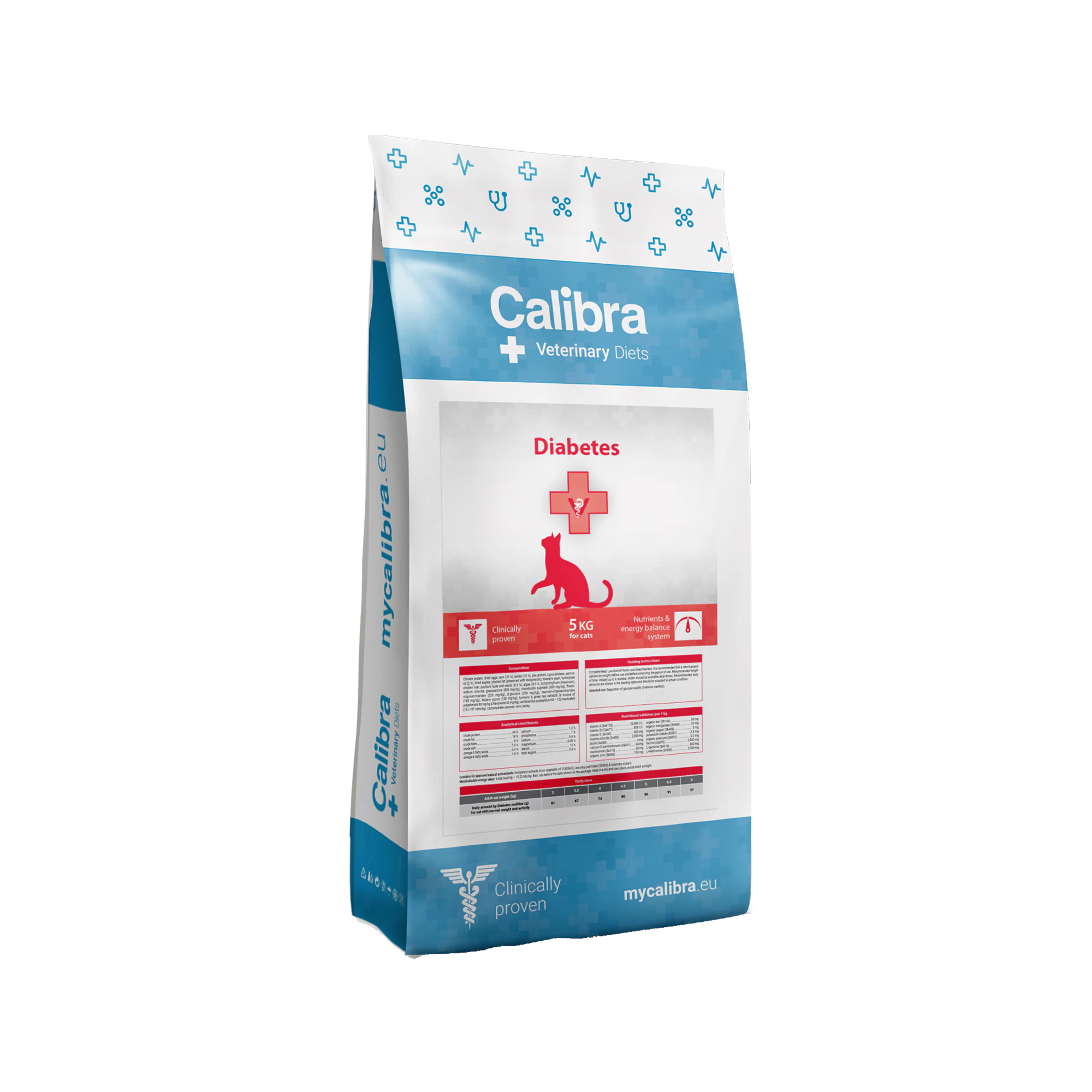 Calibra Cat Veterinary Diets - Diabetes - 5 kg
