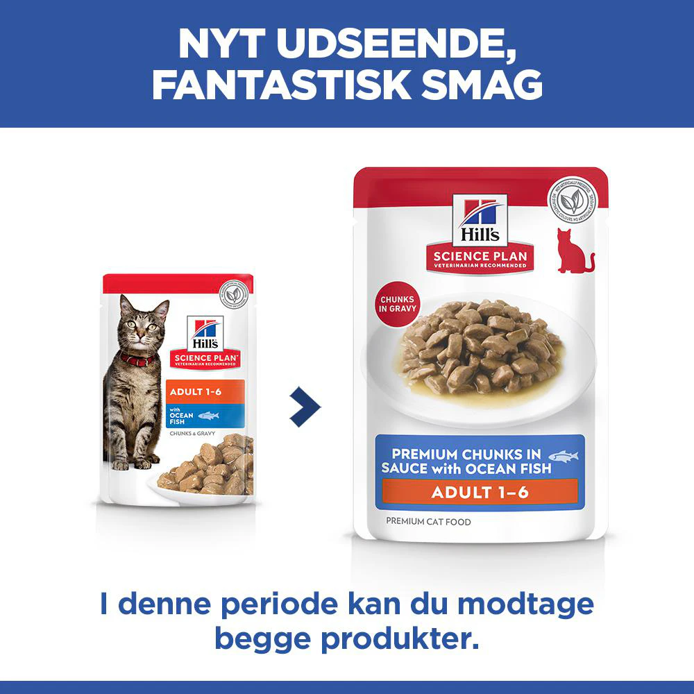 Hill's Science Plan Adult Kattefoder - Vådfoder - Havfisk