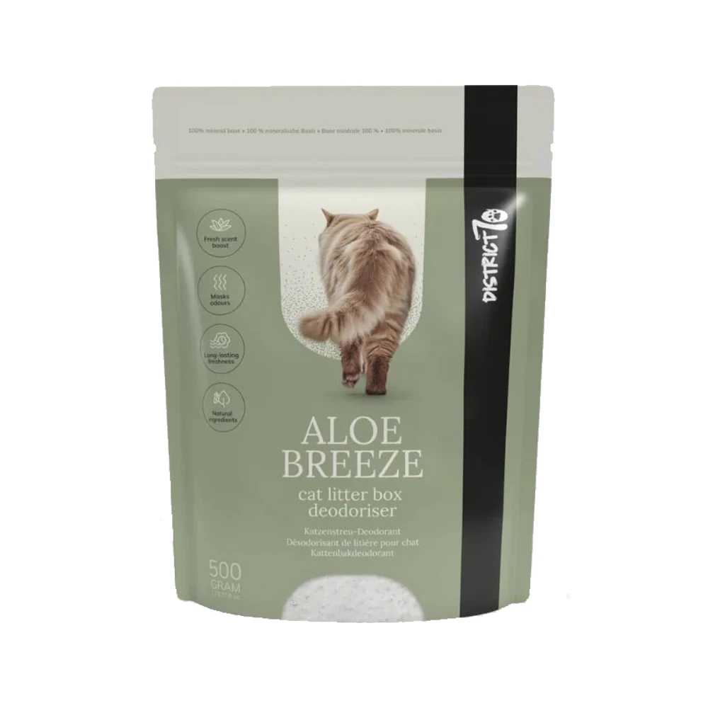 District 70 Deodorante per lettiera - Aloe Breeze - 500 g