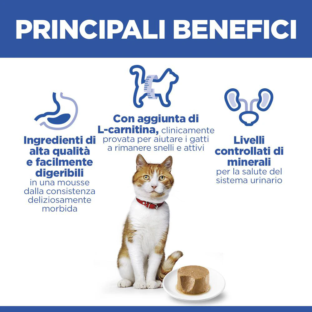 Hill's Science Plan Feline Sterilised Adult Premium Mousse - Pollo
