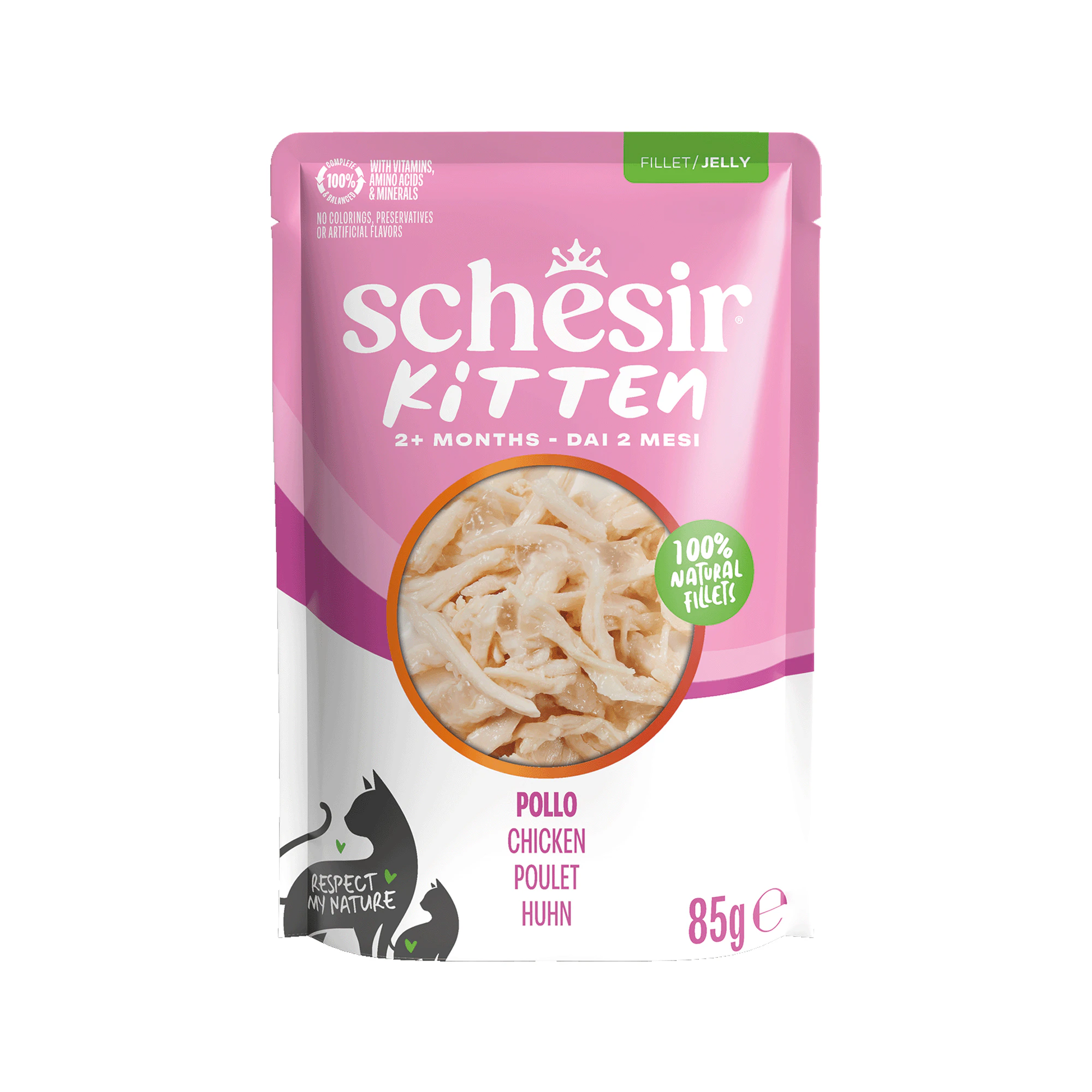 Schesir Nassfutter Kätzchen