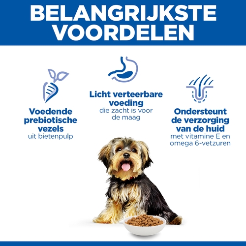 Hill's Science Plan Small & Mini - Sensitive Stomach & Skin Adult - Kip