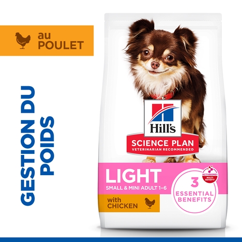Hill's Science Plan Small & Mini - Adulte - Light - Poulet