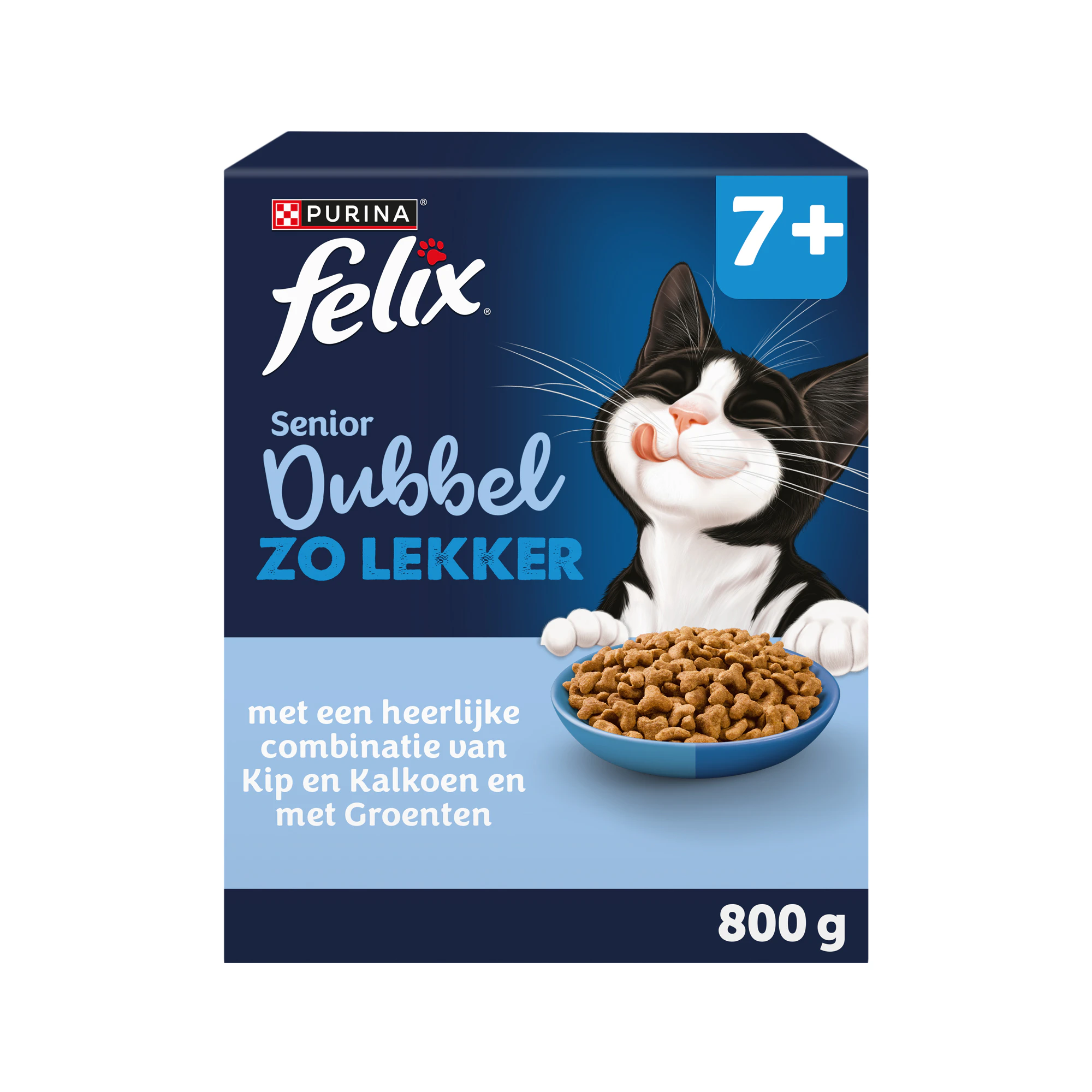 Felix Doubly Delicious Senior - Chicken and Turkey - 800 g